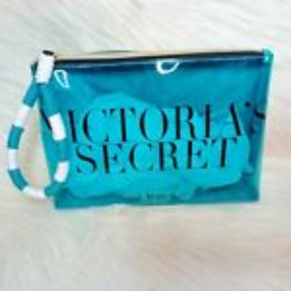NWT VICTORIA'S SECRET "Sea, Sand, Sun" Make Up Bag